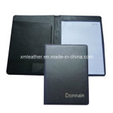PU Leather File Folder Organizer with Notepad Holder
