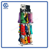 Customzied Lightweight Metal Socks Display Rack with Hanging Hooks