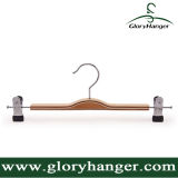 Wholesale Cheap Household Plywood Pant Hanger with Two Clip