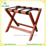 Hotel Wooden Luggage Rack with Straps