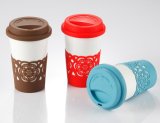 Heat Resistent Silicone Cup Sleeve for Coffee Cup