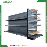 Retail Store Wood and Steel Display Shelving