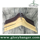 Cheap Oak Clothes Hanger with Matel Hook