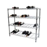 Metal Liquor Bottle Display Shelf Rack Stand (WR903590A4C)