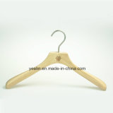 Clothes Clothing Type Wooden Coat Hanger with Custom Logo (YL-yw07)