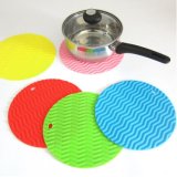 Silicone Wave Design Table Heat Resistant Mat Cup Placemat
