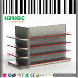 Store Fixture Punched Holes Supermarket Display Rack Shelf