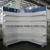 Supermarket Shop Goods Display Wall Corner Steel Shelf