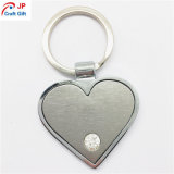 Customized Love Heart Shape Metal Keychain