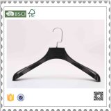 Garment Usage Black Plastic Clothes Hangers, Gold Plastic Hanger