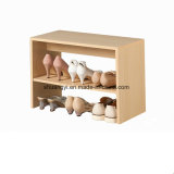 Livingroom Wooden Household Wood Display Shoe Cabinet Racks Shelving