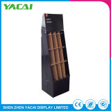 Supermarkets Floor Paper Cardboard Exhibition Stand Retail Display Rack