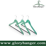 Fashion Wooden Hanger with Pant Bar for Clothing Shop Display