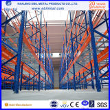 Popular USA Type Teardrop Pallet Racking / Metallic Pallet Shelf