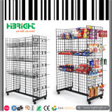 Wire Grid Mesh Display Rack