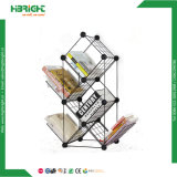 Wire Mesh Display Rack Magazine Mesh Display Stand