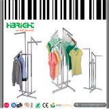 Two Arms Garment Clothes Display Rack