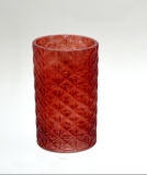High Red Candle Holder for Holiday