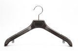 High Grade Shining Style Varnish Hanger for Clothes with Anti-Strip