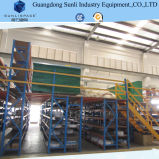 Heavy Weight Multi Tier Platform with Rack Support for Warehouse Storage