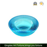 Round Ribbled Glass Tealight Candle Holder Manufacturer