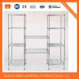 Chrome Wire Shelving Metal Wire Shelf Rack Home Metal Furniture