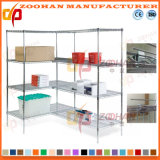 Adjustable Home and Office Corner Wire Shelving (Zhw28)