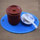 Kitchenware Non-Slip Heat Resistant Silicone Hot Pot Holder Mat