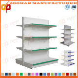 4 Level Customized Steel Double Side Display Supermarket Shelving (Zhs515)