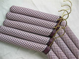 Custom Luxury Satin Padded Hangers for Garment Shop