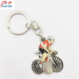 Custom High Quality Bicycler Shape Metal Keychain