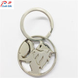 Customized Hot Sale Hollowed out Wolf Pattern Keychain