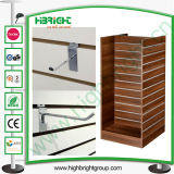 Metal Slat and MDF Display Rack