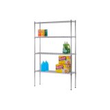 Metro Store Heavy Duty Industrial Chrome Wire Shelving (HD184272A4C)
