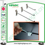 Slatwall Supermarket Hook/Chrome Slatwall Supermarket