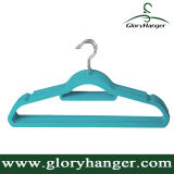 Multifunctional Plastic Clothes Hanger for Household with Matel Hook