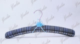 Velvet Hanger with Flower (YLFBV008W-1)