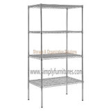 4-Layer Heavy Duty Wire Shelving for Garage (21