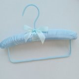 Blue Satin Padded Cloth / Bottom Hanger for Exclusive Shop