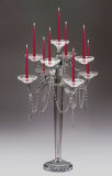 Crystal Galss Candleholder for Wedding Decoration