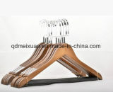 Hangers Hanger Color Hangers Solid Wooden Racks Wholesale Clothes Rack Nonslip Hangers (M-X3543)