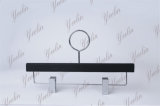 Anti-Thief Pants Hanger, Wooden Hotel Hanger (YLWD33512-BLKS1)