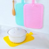 Heat Resisitant Kitchenware Portable Foldable Table Silicone Mat Hop Pot Holder