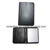 Simple Design High Quality Leather Agenda File Holder for Business