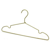 Aluminium Clothes Hanger Gild Plated Top Custome Order Workable Hangers for Jeans