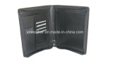 Custom A4 Zippered Leather Folio Folder for Gift