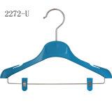 Plastic Children Clothes Baby Dress Hanger with Notches