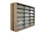 Periodicals Bookshelf Cabinet Metal Magazine Display /Shelf