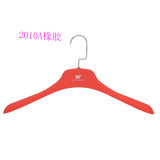 China Gold Supply Sportwear Rubber Coated Hanger