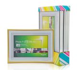 Large Size Golden and Silver Color Plastic Picture Frame E1008